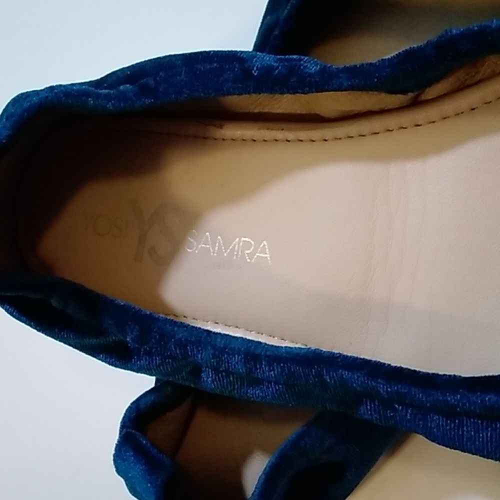 Vintage Yosi YS Samra Vienna 2 Size 6 Velvet Women Shoes - Picture 5 of 14
